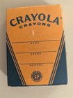 Vintage Crayola Crayons 16 Complete Set Box Binney   Smith Rare Nos