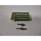 Vintage Speedball Linoleum Cutters Hunt Mfg Co Tempered Steel Carving Nibs Box