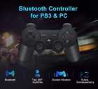For Sony Ps3 Playstation 3 Wireless Bluetooth Video Game Controller Pad Black