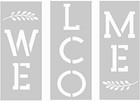 Welcome Stencils Welcome Sign Painting Large Welcome Template Letter 43 5 x5 85 