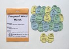 Teacher Made Literacy Center Educational Resource Learning Game Compound Words
