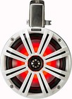 Kicker 45kmtc8w Marine boat Audio 8  Wakeboard Tower Speakers W led Light White