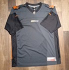 Bc Lions Cfl Football Reebok Jersey Mens Size 2xl Like New  Black 