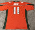Ken Dorsey Signed Nike Miami Hurricanes Jersey W Inscription Jsa Witness Coa   