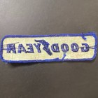 Goodyear Embroidered Patch Vintage 1 1 2  X 5 1 4  Vgc
