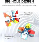 Full Size Speed Rubix Cube Smooth Magic Puzzle Rubic Twist Gift Toy 3x3 Rubics