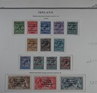 1922 Ireland Scott   1-22 Mint   Used F-vf Og Hinged British Colony Stamps  706