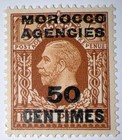 Travelstamps  1937 Great Britain Stamps Sg  221 Mint Og Nh Offices Morocco Mognh