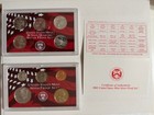 2002 Us Mint Silver Proof Set - Silver 10 Piece Coins   1 34 Troy Oz  Box   Coa