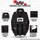 3 Pod Padded Paintball   Airsoft Chest Protector With Attached Neck Protector