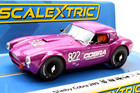 Scalextric  dragon Snake  Shelby Cobra 289 W  Lights 1 32 Scale Slot Car C4418