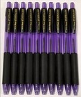 New 144-pcs Pentel Violet Purple Ink Barrel Click-n-go Ballpoint Pen Bulk Bk450v