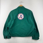 Vintage 60s Boy Scout Adult Medium Green Full Zip Jacket National Jamboree 1964