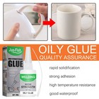 Welding High Strength Oily Mighty Instant Glue Adhesive Waterproof Glue 30 50g