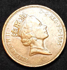 Great Britain 1985  2 Pence Queen Elizabeth Ii  Bronze Coin United Kingdom Brit