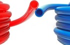 Pex-b Pipe Tubing tool Combo Blue   Red 1 2 Inch 2x 100 Ft Rolls 200 Ft Length