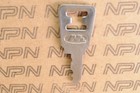 Nos Honda Oem Ignition Switch   Lock Key Double Groove H8807