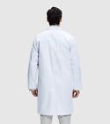 Dr  James Lab Coat 100  Cotton Unisex Multiple Pockets 39 Inch  size Xs - 3xl 