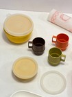 Vintage 1980 s Tupperware Toys Mini Children s Play Dish Set