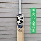 English Willow Cricket Bat Thick Edges Grade 1 Full Size Short Handle Premium
