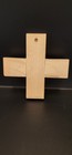 Vtg Christian Blessing Cross Wood Wall Decor West Germany 5 Inches