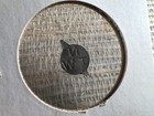 Ntw Vintage Tin Tobacco Tag Embossed N T W