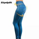 Women Fleece Lined Winter Leggings Jeans Slim Fashion Jegging Warm Genie S-xxxl