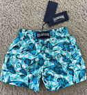 Nwt 100  Authentic Vilebrequin Swim Trunks -  2 Years - Kids - Blue - Boys