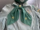 Reduced More  Rare 1937-1939 Vintage Girl Scout Intermediate Dress Uniform Tie