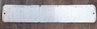 Vtg Crossgate Rd Street road Sign 30 x 6  Pressed embossed raised Steel