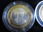 Lot Of 8 Different  Ten Dollar Gaming Tokens Plaza Casino Las Vegas  Pictured