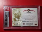 Hope Solo Beckett Slabbed Signed Patch Card Authentic W the Goat -10 Auto
