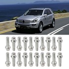 Wheel Lug Nuts Bolt 14mm X 1 5 Stainless Steel Wheel Stud Fit For 20 Pcs