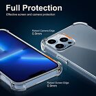 Shockproof Clear Case Cover For Iphone 16 15 14 13 12 11 Pro Max 6 7 8 Plus Xr