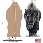 Yellowstone Bison Lifesize Cardboard Cutout Standee Standup Poster Prop Animal