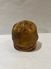 Vintage  Single Piece Pinched Crown Style Millinery Wood Hat Block Mold Form