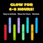 200 Pcs Mini Glow Sticks Bulk 8 Colors For Party Supplies Glow-in-the-dark