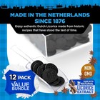 Gustaf s Salted Dutch Licorice Coins - 12 Pack Of 5 2oz Bags - Black    