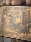 Rare Vintage Auto Advertising West Point Engine Machine Co Printing Block Stamp