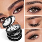 2 3pairs Magnetic Lashes W applicator no Glue Natural Look easy To Use reusable