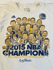 Adidas Golden State Warriors 2015 Nba Champions Caricature T-shirt White Mens Xl