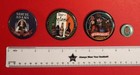 Beer Brewery Button Pin Back Set Lot Of 4 Different