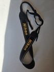 Nikon Adjustable Nylon Neck shoulder Camera Strap Black yellow For Camera