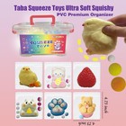 Mega Taba Squishy Pack 6 Giant Slow Rise Squishies With Storage Ultra Soft As   