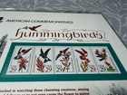 Us Commemoratives 2 Panels  Hummingbirds No  389  And Kentucky Statehood No  387
