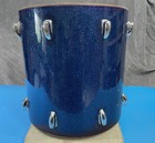 Slingerland 60s Vintage 16x16 Floor Tom Drum Shell W  Lugs Blue Sparkle