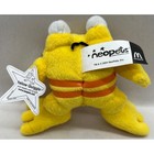 Neopets 2004 Mcdonalds Happy Meal Yellow Quiggle Plush Stuffed Toy Frog W  Tags
