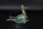 Genuine Ancient Roman Handmade Glass Bird Sculpture From Middle East