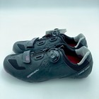 Louis Garneau Carbon Ls-100 Size 38 5 Road Bike Cycling Shoe Black Pink