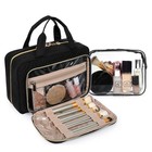 Bagsmart Toiletry Bag Hanging Travel Makeup Organizer With Standard  Black 